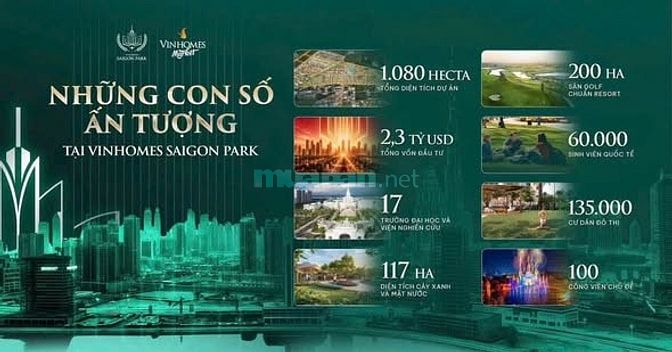 Mở bán dự án Vinhomes Hóc môn 
