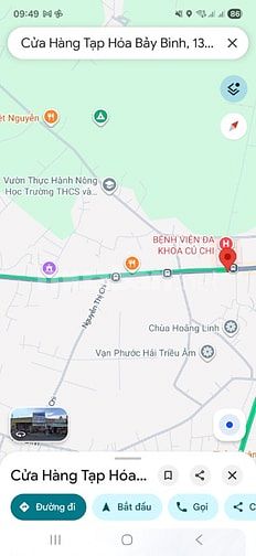 Bán 1.820m2 có 800 thổ, 2MT, TL7, đối diện bện viện Củ Chi