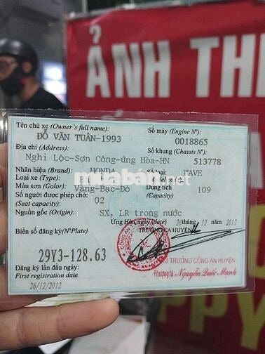 Xe wave Honda sịn.còn mới toanh như xe mới