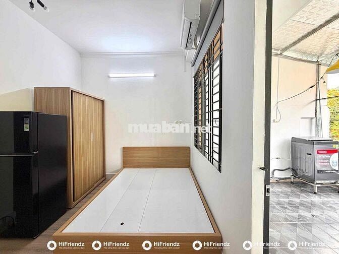 CHO THUÊ 1PN TÁCH BẾP FULL NT - BANCOL SÂN VƯỜN RỘNG FREE XE Ở TÂN PHÚ