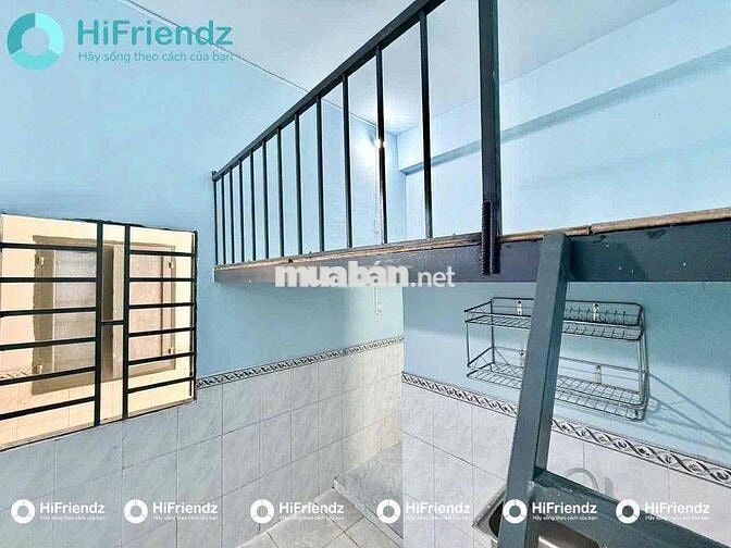 CHO THUÊ PHÒNG GÁC CỬA SỔ TO GIÁ RẺ GẦN KHU CN TÂN TẠO, HỒ VĂN LONG
