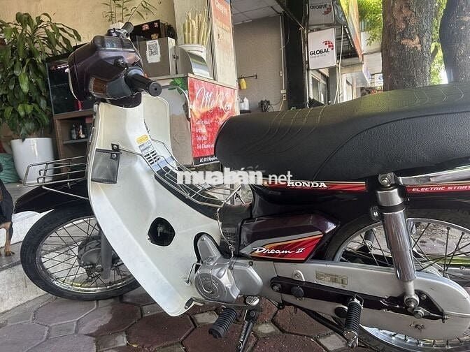 Honda Dream II Trắng Nâu