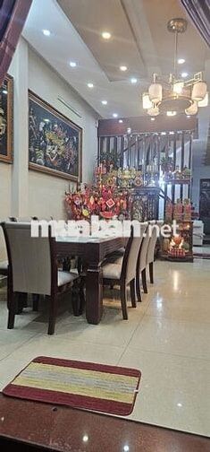Nhà 7x19,5m, 4 tầng, Full nội thất, KDC Bình Hưng, Bình Chánh