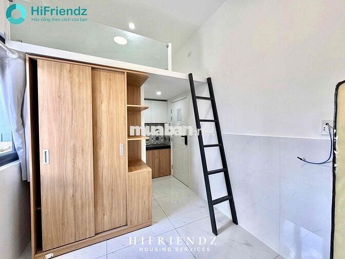 Phòng Duplex Siêu Xinh - Cửa Sổ Full NT - Thang Máy - Gần Chợ - HF