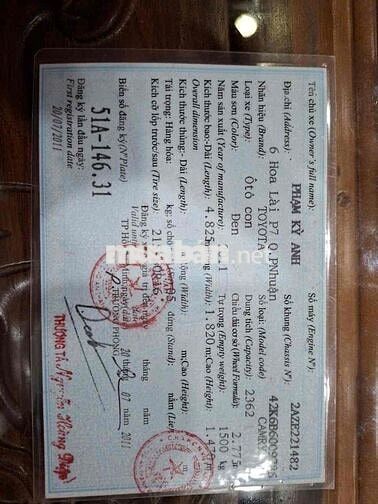 Toyota Camry 2011 2.4G Đen