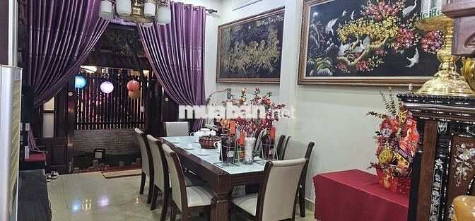 Nhà 7x19,5m, 4 tầng, Full nội thất, KDC Bình Hưng, Bình Chánh