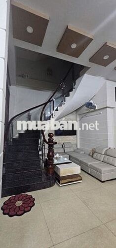 Nhà 7x19,5m, 4 tầng, Full nội thất, KDC Bình Hưng, Bình Chánh