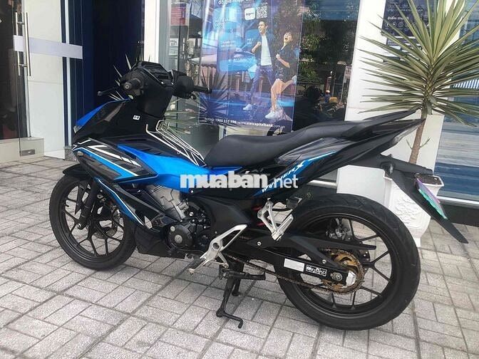 Honda Winner V2 150 CBS 2021 Đen Xanh