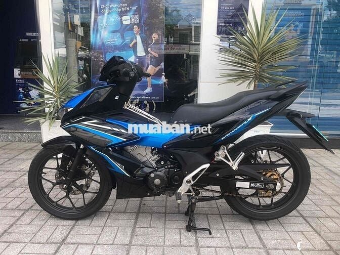 Honda Winner V2 150 CBS 2021 Đen Xanh