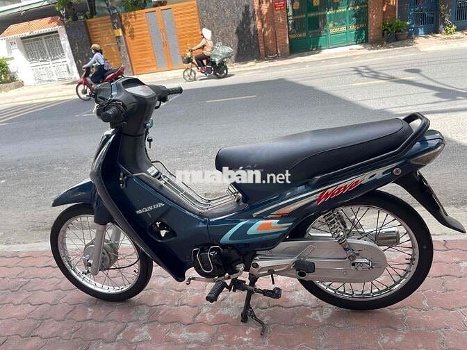 Honda Wave Anfa Xanh đen