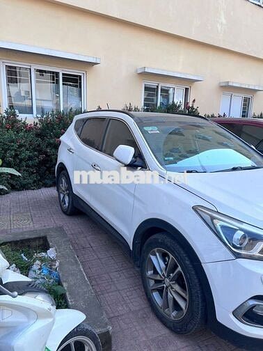 Hyundai Santafe 2017 2.4AWD Trắng