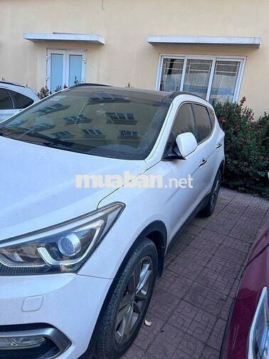 Hyundai Santafe 2017 2.4AWD Trắng