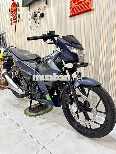 Satria F150 2021 Xanh đen 5000 km