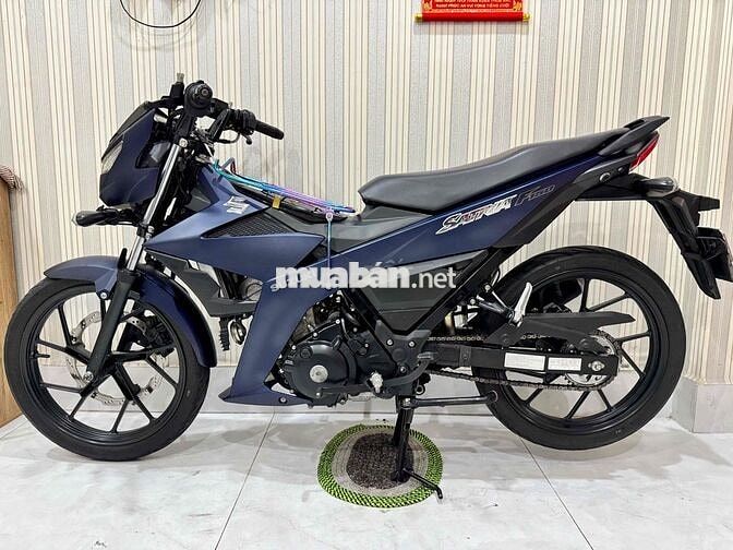 Satria F150 2021 Xanh đen 5000 km