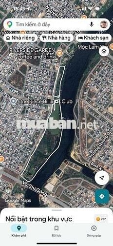 Đất biệt thự: 300m2 ngang 12 - view sông Cổ Cò - Hiếm có lô bán.