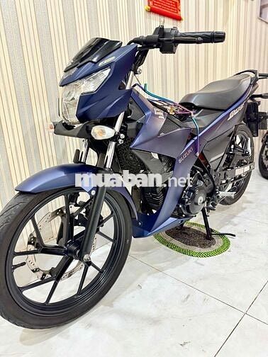 Satria F150 2021 Xanh đen 5000 km