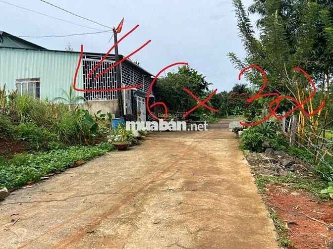 Bán đất bệnh viện mới lâm đồng, 6 x 32 2 mặt tiền hẻm