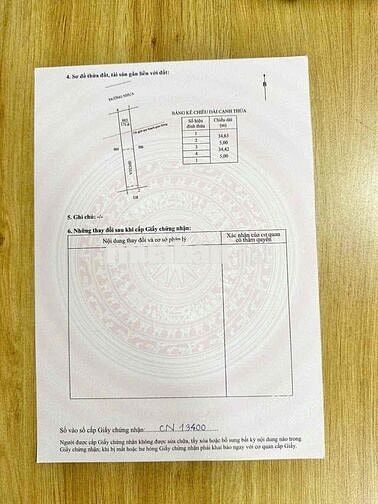 Gần Biển Hồ Tràm đường nhựa có 80m Thổ cư và Khu du lịch