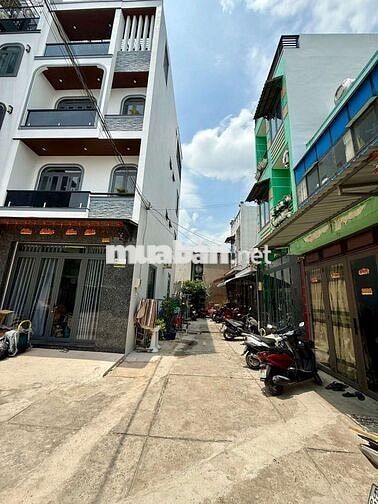 Bán đât Thống nhât Gò vấp 3 x 12,3 SHR, hẻm 4m.