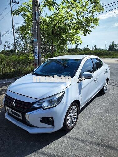 Mitsubishi Attrage CVT 2020 Trắng 8 vạn
