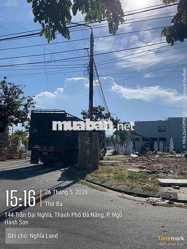 Lô đất VIP 2 mặt tiền khu phố chợ Non Nước giá tốt 🥰