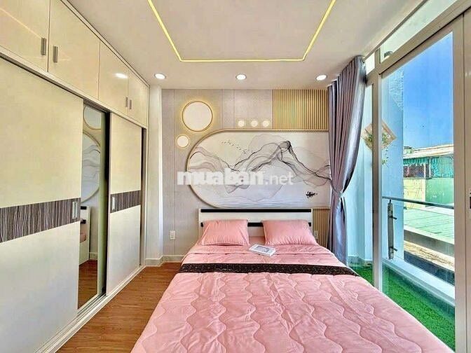 Nhỉnh 20tr- Nhà mới Full Nội Thất Phan Văn Trị- 4 PN