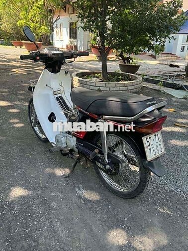 Honda Dream màu Trắng Đen