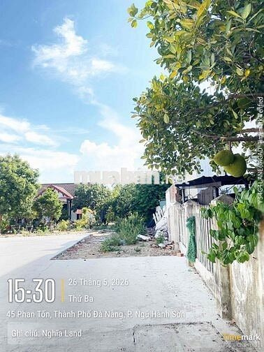 Đất 2 mk Ôtô Mai Đăng Chơn vị trí đẹp giá tốt