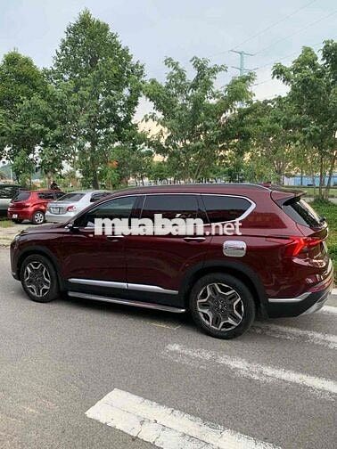 Hyundai SantaFe Đỏ 7 chỗ số tự động 2cau,Máy dau