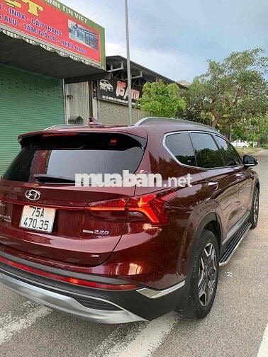 Hyundai SantaFe Đỏ 7 chỗ số tự động 2cau,Máy dau