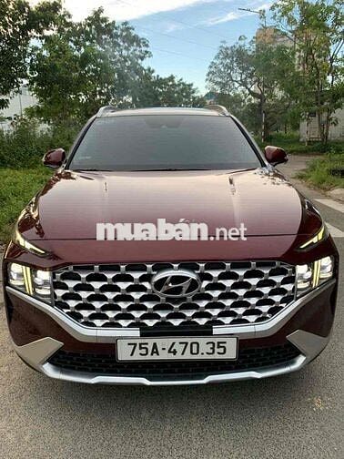 Hyundai SantaFe Đỏ 7 chỗ số tự động 2cau,Máy dau