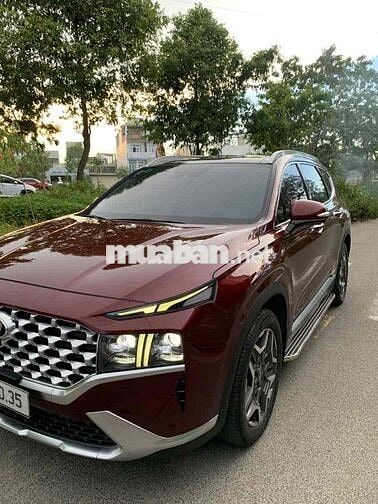 Hyundai SantaFe Đỏ 7 chỗ số tự động 2cau,Máy dau