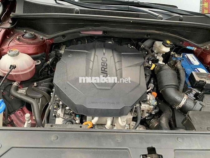 Hyundai SantaFe Đỏ 7 chỗ số tự động 2cau,Máy dau