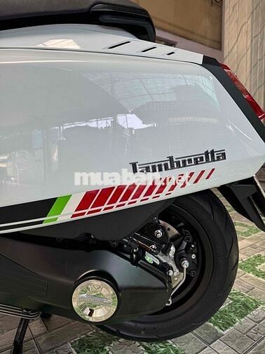 Lambretta 125 ABS 2026 Trắng Đen Nhập Thái