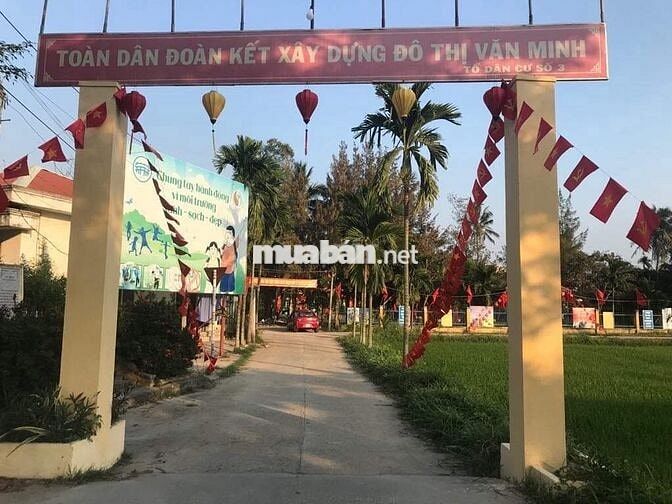 Bán đất 164m2 đường Cửa Đại, phù hợp xây Villa, khai thác DV lưu trú