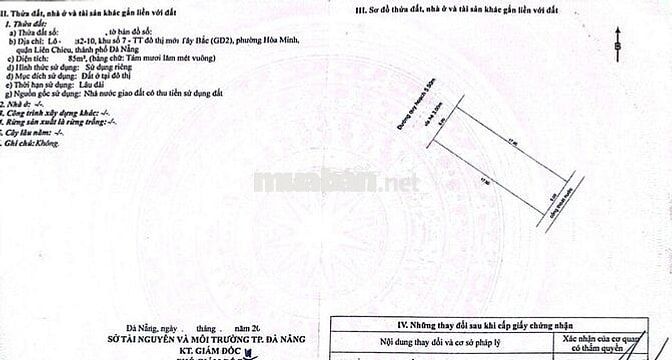 💥Bán đất đường Hòa Phú 10 (Gò Nảy 5 cũ) trung tâm Liên Chiểu