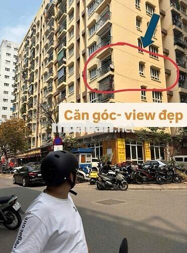 HIẾM CĂN GÓC 68m² CT3 HOÀNG CẦU VIEW THOÁNG ĐẸP, SỔ ĐỎ CHÍNH CHỦ