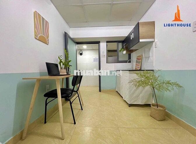 STUDIO FULL NỘI THẤT, THANG MÁY NGAY QUANG TRUNG-GẦN NGÃ 5 CHUỒNG CHÓ