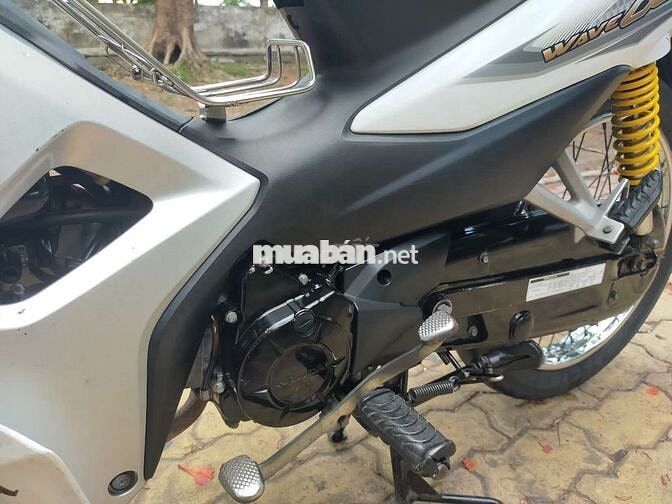 Honda Wave 110 2017 Trắng. Xe Đẹp Máy Zin 90%