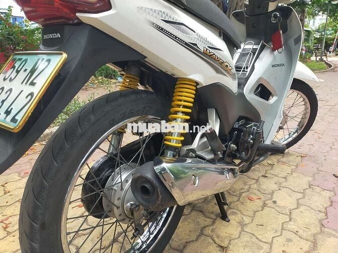 Honda Wave 110 2017 Trắng. Xe Đẹp Máy Zin 90%