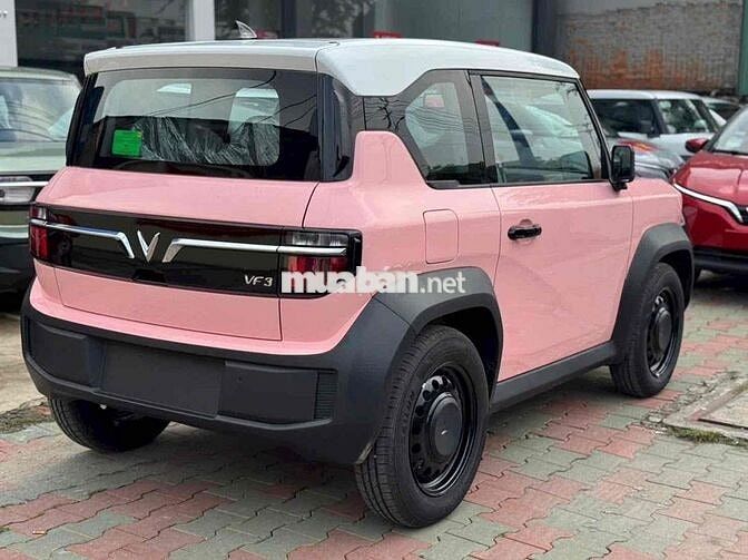 Xe điện VinFast VF3 Hồng