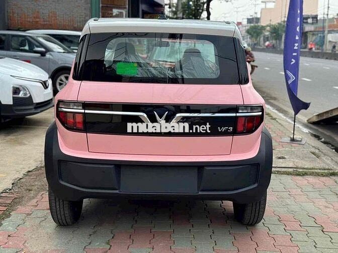 Xe điện VinFast VF3 Hồng