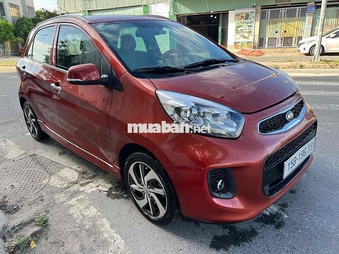 Kia Morning 2019 S màu Đỏ cam