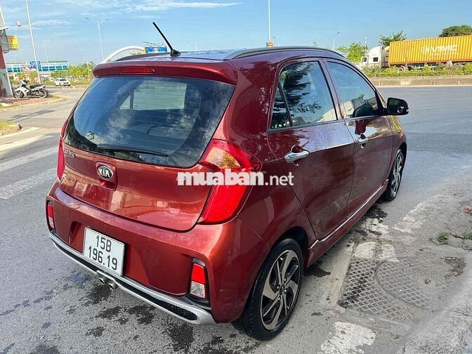 Kia Morning 2019 S màu Đỏ cam