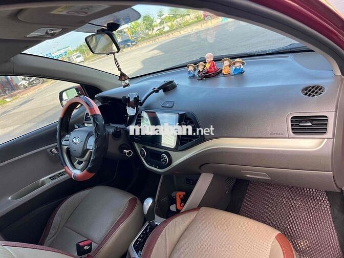 Kia Morning 2019 S màu Đỏ cam