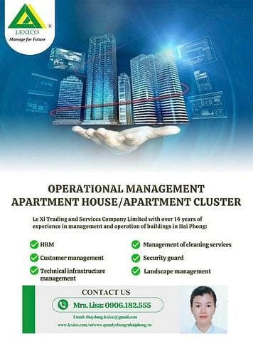 Đơn vị quản lý vận hành tòa nhà số 1 tại hải phòng