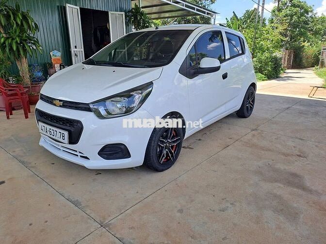 Chevrolet Spark Trắng Số sàn