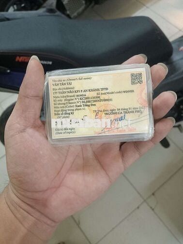 Honda Winner V1 Xanh đen chính chủ Biển Số TP HCM
