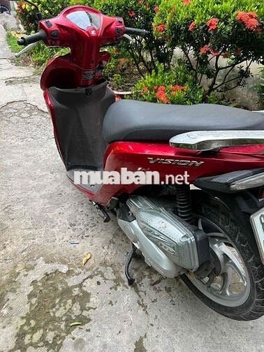Honda Vision màu Đỏ 2018 k 9 chủ
