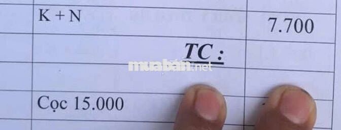 Nhà cấp 4 nguyên căn mặt tiền 8m giá thuê 7tr5